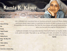 Tablet Screenshot of kamlakkapur.com